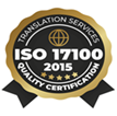 ISO 17100-2015 Certified Company-iConic Translation World